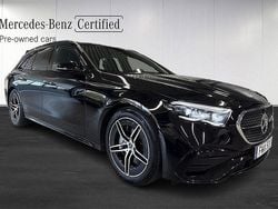 Svart Begagnad 2024 Mercedes E300 AMG line Kombi | 649 000 kr (Bra pris)