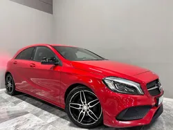 Röd Begagnad 2016 Mercedes A180 AMG Halvkombi | 149 900 kr (Marknadspris)