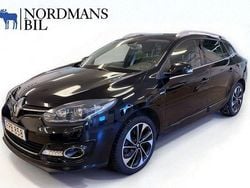 Svart Begagnad 2015 Renault Mégane GrandTour Bose Edition Kombi | 69 900 kr (Marknadspris)