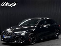 Svart Begagnad 2024 Audi RS3 Sportback Design Halvkombi | 639 800 kr (Marknadspris)