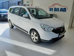 Vit Begagnad 2014 Dacia Lodgy Minibuss | 58 900 kr (Marknadspris)