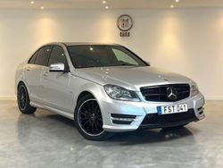 Silver Begagnad 2012 Mercedes C200 AMG Sedan | 127 900 kr (Dyr)