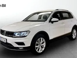 Vit (pure white) Begagnad 2018 VW Tiguan SUV | 229 800 kr (Bra pris)