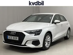 Vit Begagnad 2023 Audi A3 Sportback Proline Halvkombi | 218 800 kr (Bra pris)