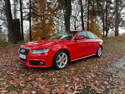 Röd Begagnad 2009 Audi A4 Sedan | 64 900 kr (Marknadspris)
