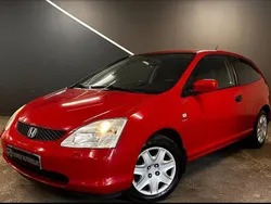 Röd Begagnad 2003 Honda Civic Halvkombi | 24 900 kr (Lite dyr)