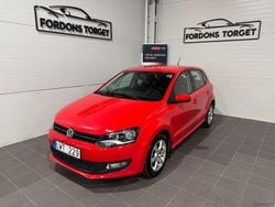 Röd Begagnad 2012 VW Polo Halvkombi | 39 900 kr (Marknadspris)