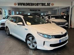 Vit Begagnad 2018 Kia Optima Hybrid 2 Sedan | 154 900 kr (Marknadspris)