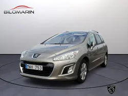 Ljusgrå Begagnad 2012 Peugeot 308 Active Kombi | 64 900 kr (Marknadspris)