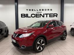 Röd Begagnad 2017 Nissan Qashqai 360º SUV | 119 900 kr (Marknadspris)