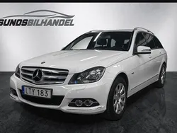 Vit Begagnad 2011 Mercedes C180 Avantgarde Kombi | 119 900 kr (Marknadspris)