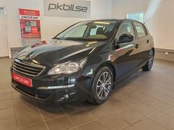 Svart Begagnad 2016 Peugeot 308 Active Halvkombi | 129 000 kr (Lite dyr)