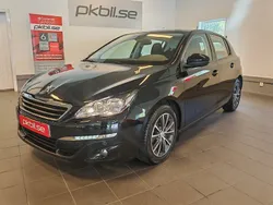Svart Begagnad 2016 Peugeot 308 Active Halvkombi | 129 000 kr (Dyr)