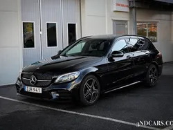 Svart Begagnad 2018 Mercedes C300 AMG Kombi | 339 900 kr (Marknadspris)