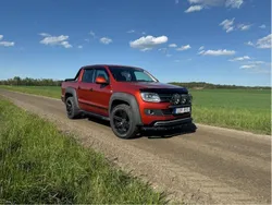 Röd Begagnad 2015 VW Amarok Canyon Pickup | 249 000 kr (Dyr)