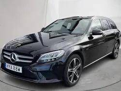 Svart Begagnad 2021 Mercedes C300e Avantgarde Kombi | 259 500 kr (Superpris)