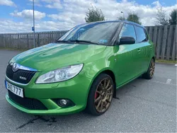 Grön Begagnad 2013 Skoda Fabia RS Halvkombi | 105 000 kr (Lite dyr)