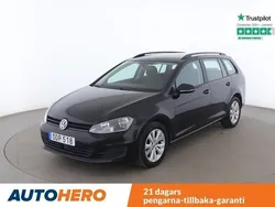 Svart Begagnad 2016 VW Golf VII Kombi | 156 000 kr (Marknadspris)