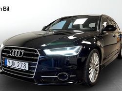 Svart Begagnad 2017 Audi A6 S-Line Kombi | 189 000 kr (Marknadspris)