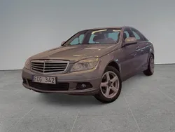 Grå Begagnad 2007 Mercedes C200 Sedan | 74 900 kr (Marknadspris)