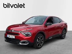 Röd Begagnad 2023 Citroën e-C4 Exclusive Sedan | 259 900 kr (Marknadspris)