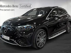 Svart Begagnad 2023 Mercedes EQE500 AMG SUV | 839 000 kr (Dyr)