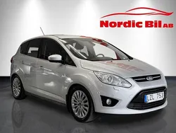 Grå Begagnad 2012 Ford C-MAX Titanium Minibuss | 49 900 kr (Marknadspris)