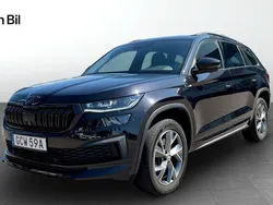 Svart Begagnad 2022 Skoda Kodiaq SportLine SUV | 399 900 kr (Marknadspris)