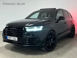 Svart Begagnad 2017 Audi SQ7 SUV | 499 000 kr (Marknadspris)