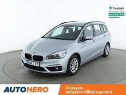 Silver Begagnad 2016 BMW 218 Gran Tourer Advantage Minibuss | 148 000 kr (Lite dyr)