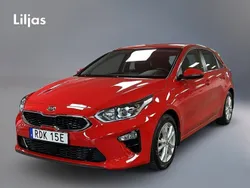 Röd Begagnad 2019 Kia Ceed Advance Halvkombi | 204 000 kr (Marknadspris)