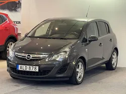 Grå Begagnad 2014 Opel Corsa Enjoy Halvkombi | 99 900 kr (Marknadspris)