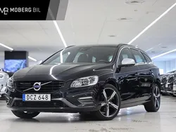 Svart Begagnad 2018 Volvo V60 R-Design Kombi | 219 900 kr
