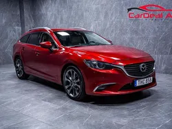 Röd Begagnad 2015 Mazda 6 Optimum Kombi | 104 800 kr (Bra pris)