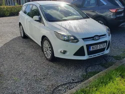 Vit Begagnad 2014 Ford Focus Titanium Kombi | 65 000 kr (Bra pris)