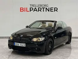 Svart Begagnad 2008 BMW 325 Cabriolet Cab | 129 900 kr (Bra pris)