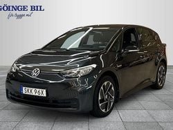 Mörkgrå Begagnad 2020 VW ID.3 Pro Performance Halvkombi | 239 000 kr (Marknadspris)