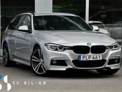 Silver Begagnad 2017 BMW 330 M Sport Kombi | 249 900 kr (Marknadspris)