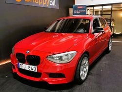 Röd Begagnad 2012 BMW 116 Sport Line Halvkombi | 69 900 kr (Marknadspris)