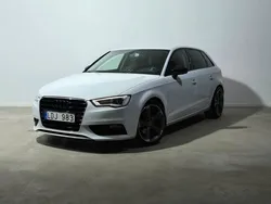 Vit Begagnad 2014 Audi A3 Sportback Ambition Halvkombi | 159 900 kr (Marknadspris)