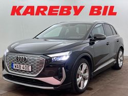Svart Begagnad 2022 Audi Q4 e-tron S-Line SUV | 284 800 kr (Marknadspris)