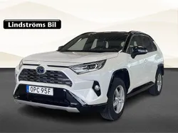 Vit Begagnad 2019 Toyota RAV4 Hybrid Style SUV | 294 900 kr (Marknadspris)
