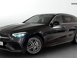Grå (grey) Begagnad 2022 Mercedes C300e AMG line Kombi | 399 900 kr