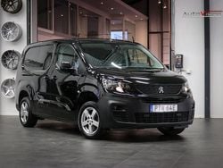 Svart Begagnad 2020 Peugeot Partner Van | 117 900 kr (Marknadspris)