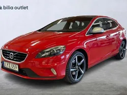 Röd Begagnad 2015 Volvo V40 R-Design Kombi | 154 900 kr (Marknadspris)