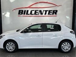 Vit Begagnad 2021 Peugeot 208 Active Halvkombi | 149 800 kr (Marknadspris)