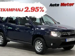 Blå Begagnad 2015 Dacia Duster SUV | 89 900 kr (Marknadspris)
