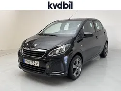 Svart (svart metallic) Begagnad 2014 Peugeot 108 Active Halvkombi | 54 800 kr (Bra pris)