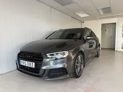 Grå Begagnad 2018 Audi A3 Sportback S-Line Halvkombi | 229 900 kr (Dyr)