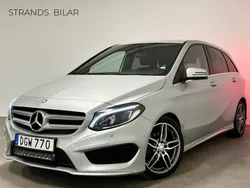 Silver Begagnad 2017 Mercedes B200 AMG Minibuss | 179 000 kr (Bra pris)